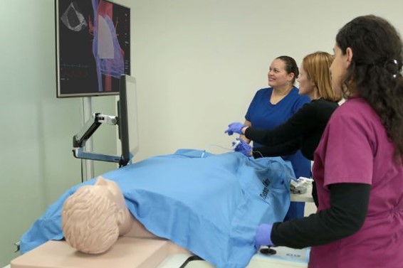Professor Sandra Suárez, Inter-American University Uses the ANGIO Mentor Suite for Radiology Technologist Program