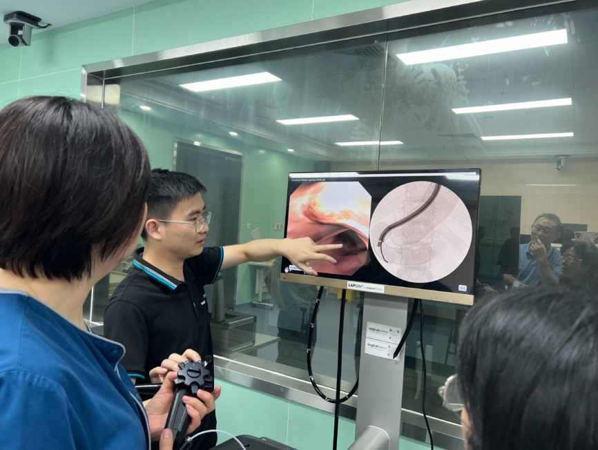 Surgical Science simulator training in China