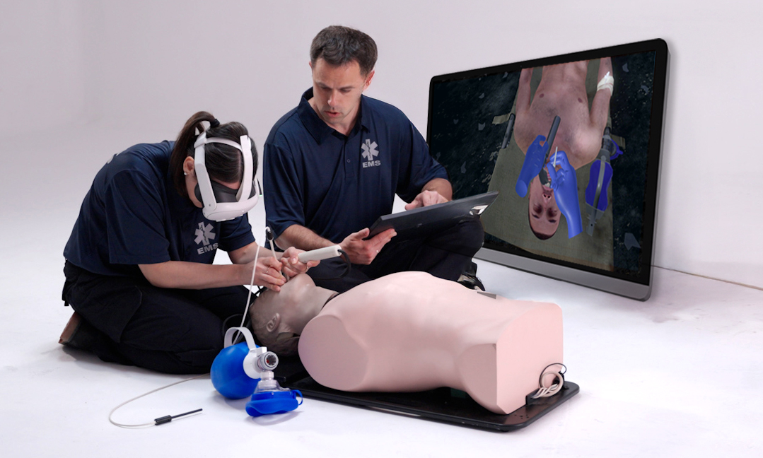 TraumaVR simulator by Surgical Science