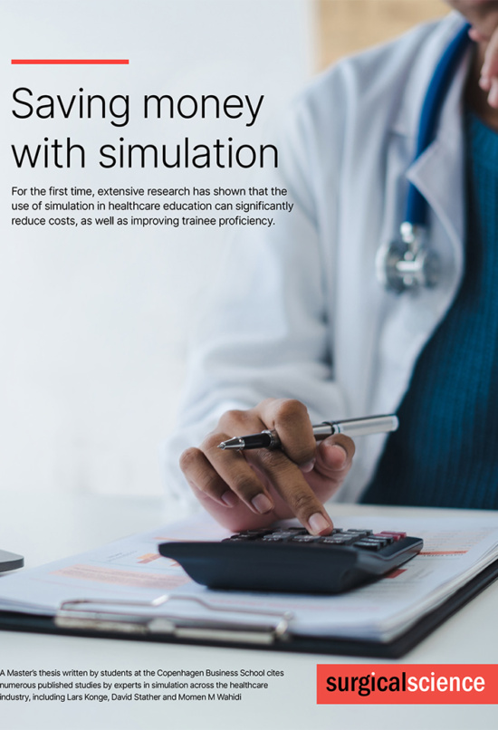 Saving money with simulation front page